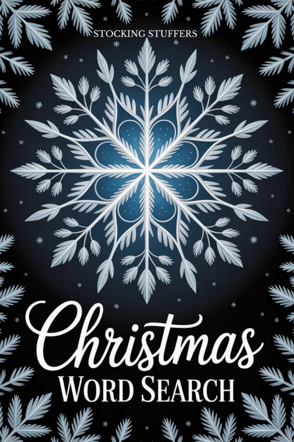 Stocking Stuffers: Word Search: Large Print Relaxing Christmas Puzzle Book for Teens, Adults and Seniors