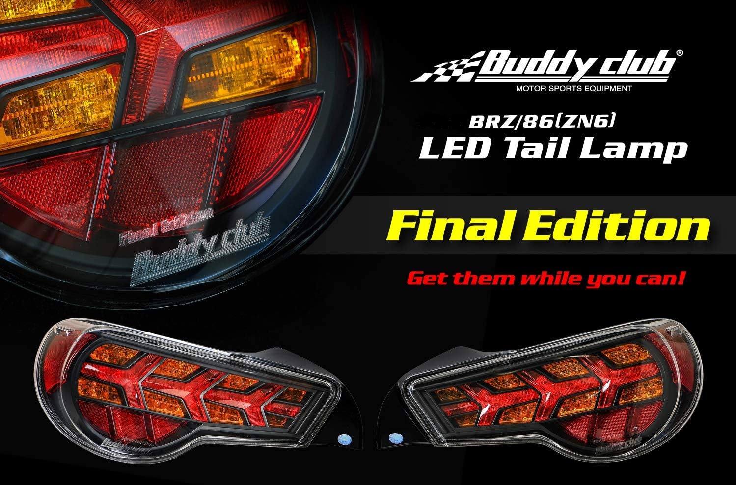 Amazon Buddy Club バーディークラブ 86 Brz Led テールランプキット Version 1 ブレーキ テールランプ 車 バイク