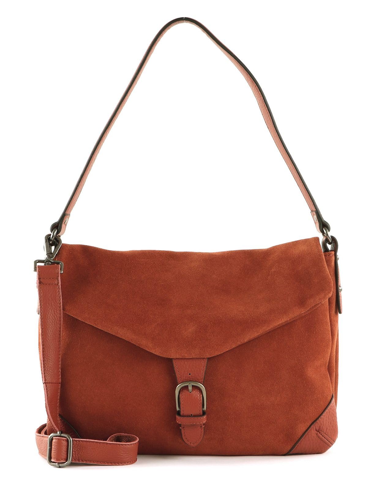 Bolso de hombro de cuero de 35 cm FREDsBRUDER Sylvin resistente 6