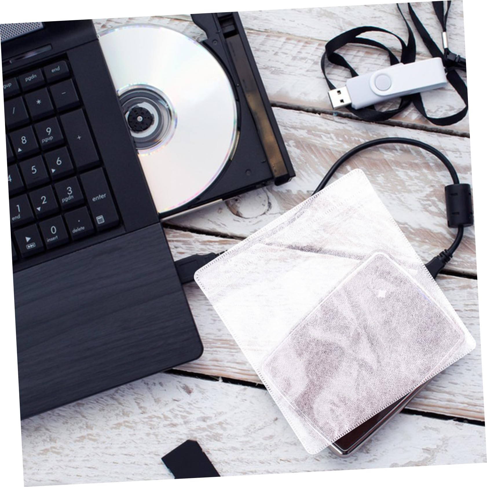 600 Szt Etui Ochronne Na Płyty CD Etui Na Płyty CD