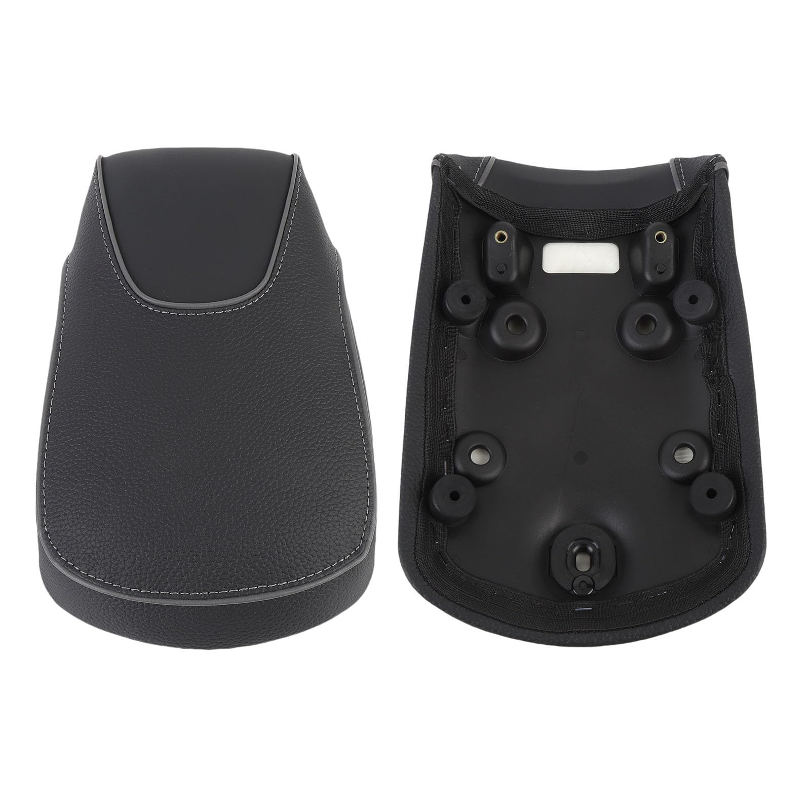 Vikye Coussin de Siège de Moto Passager, Coussin Arrière de Moto Ergonomique et Respirant en Cuir PU pour Indian Scout Sixty Bobber 2025+