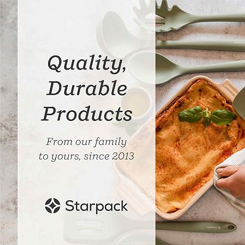 Miniatura 6 de Starpack 'Like a Boss' XL - Juego de utensilios de cocina de silicona prémium (6 piezas) de 13 pulgadas, utensilios de cocina resistentes al calor