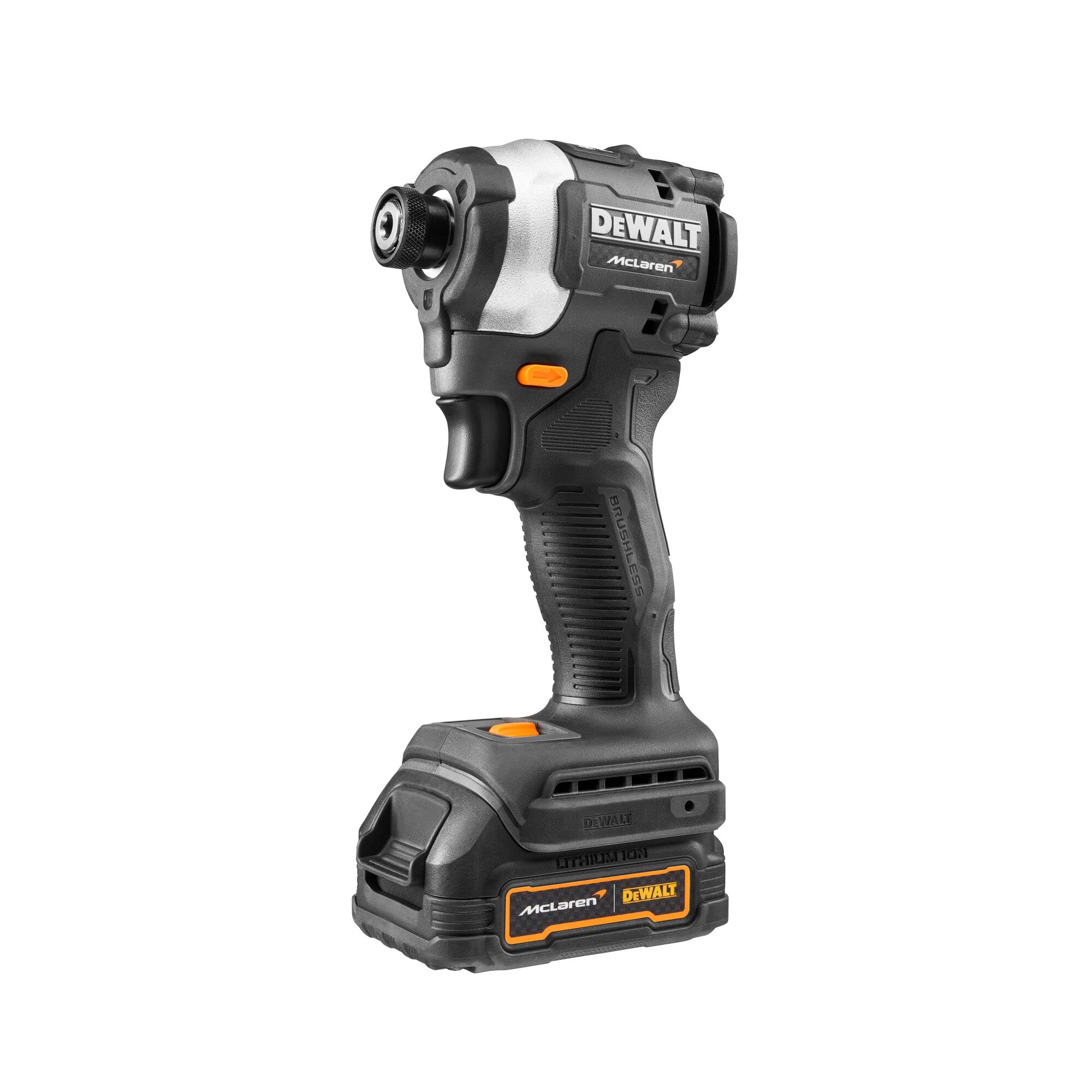 DEWALT McLaren Design - Avvitatore a percussione a batteria, DCF85ME2GT-QW, 18 V, 1,7 Ah, 1/4 pollici