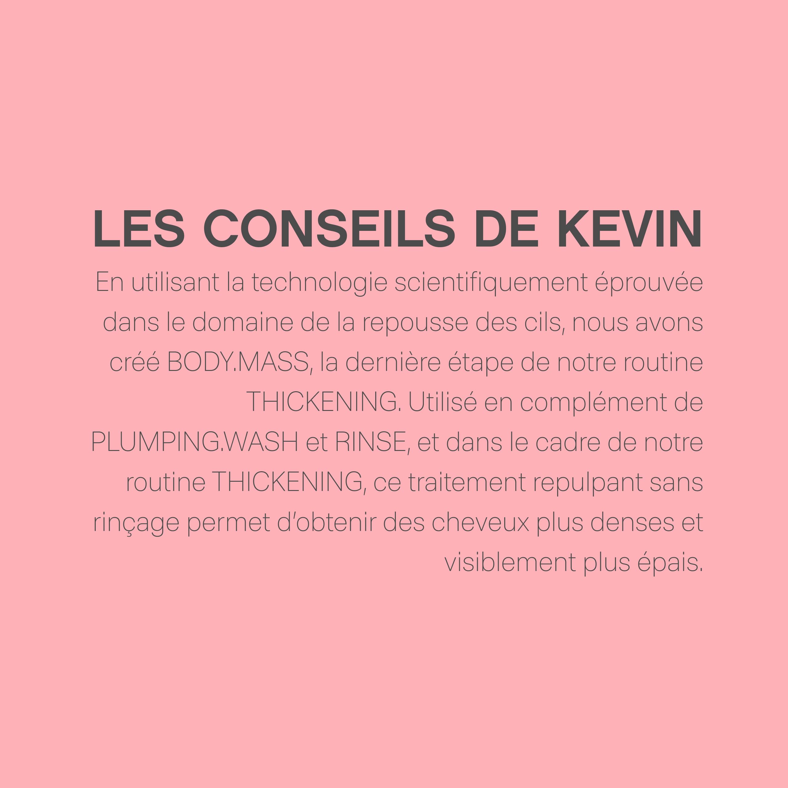 Kevin.Murphy Body.Mass Leave-In Conditioner, 100ml | Leave-In Conditioner für Feines & Geschädigtes Haar, Volumen mit Oleanolsäure, Baobab & Acai, Sulfatfrei