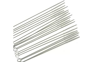 Honbay Straw Cleaner Brushes for Vape | 20-Pack Nylon Bristle Cleaners