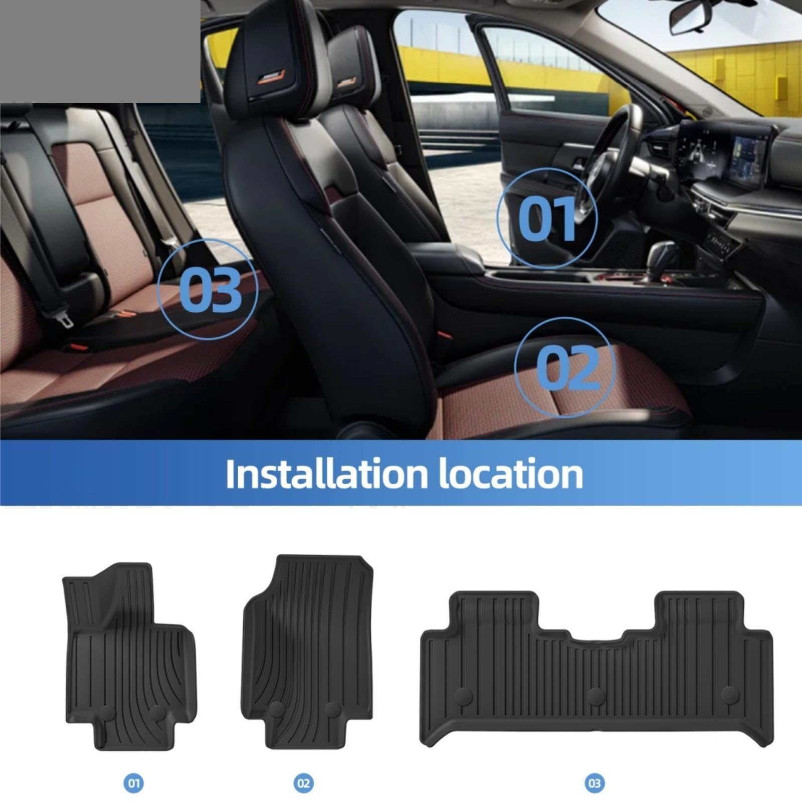 Alfombrillas para Nio para EC7 2023