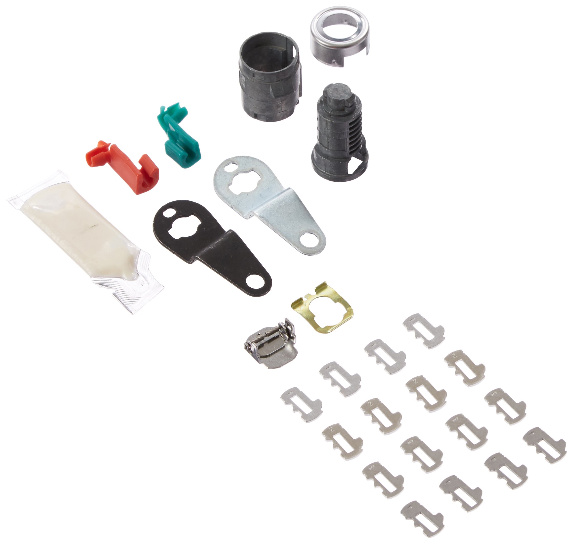 Amazon.com: Genuine GM 15298924 Door Lock Cylinder Kit, Front  