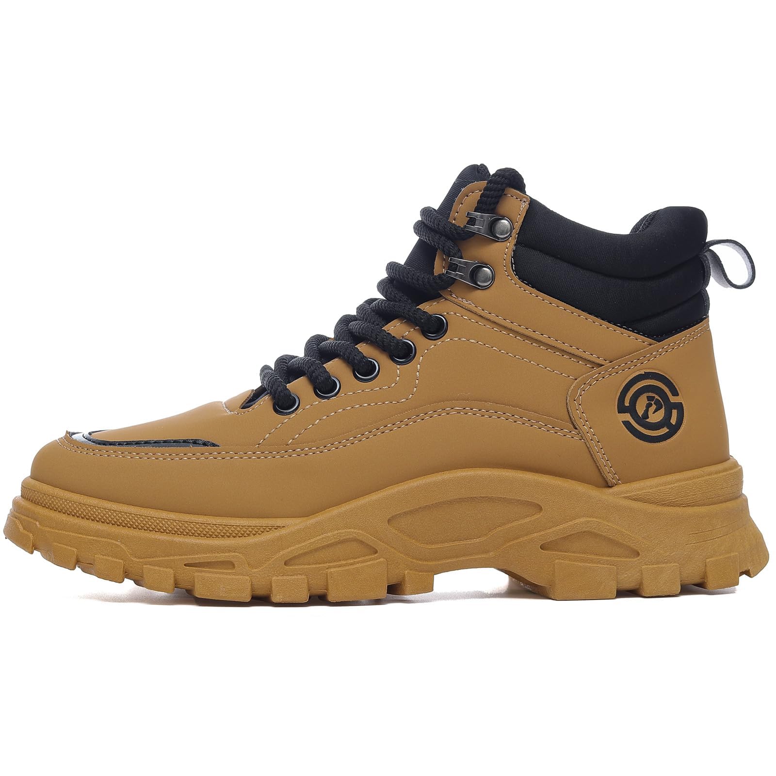 Ahico Fashion Boots Mens Ankle Boots Comfortable Casual Walking Boot