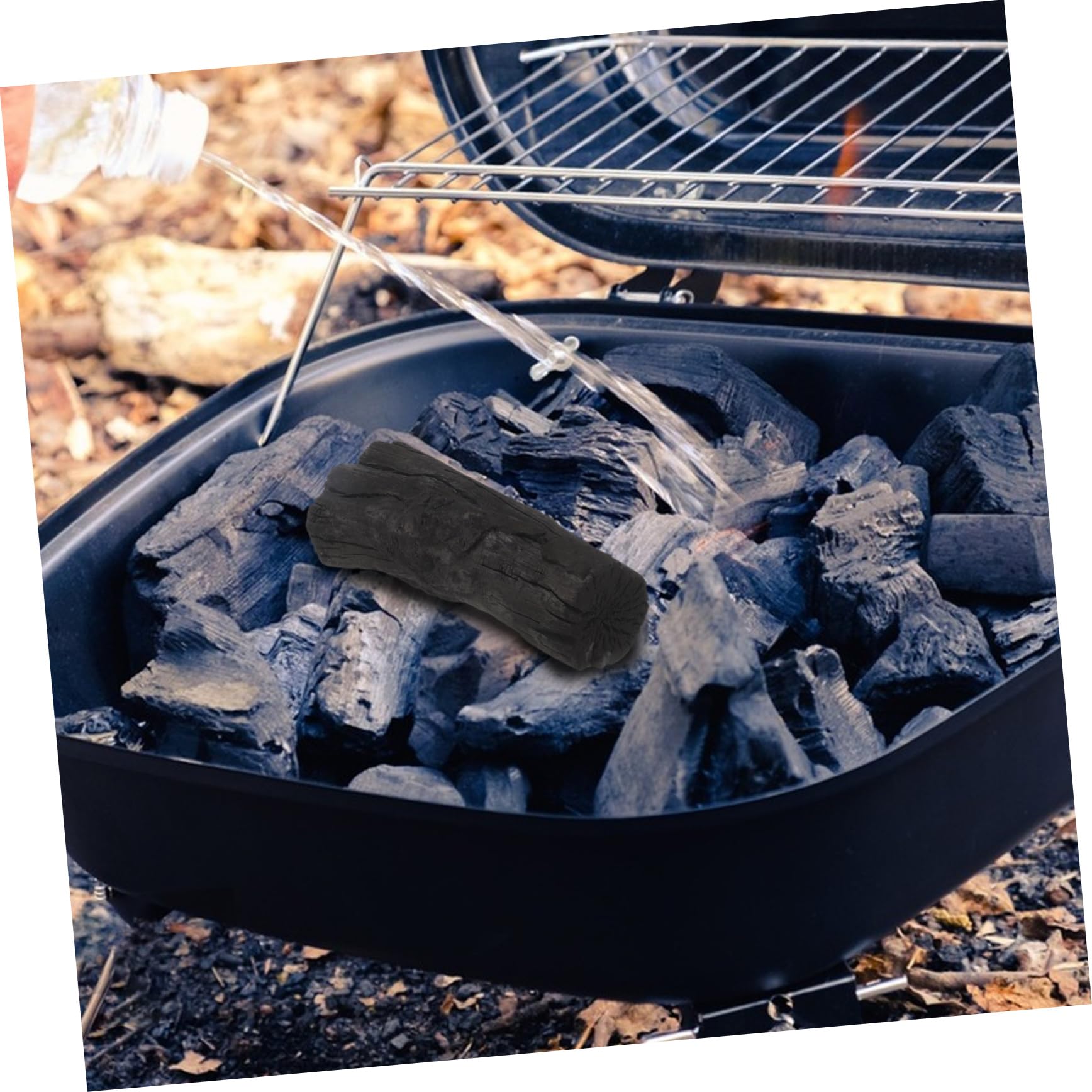 Didiseaon Carbón Vegetal para Barbacoa y Parrilla, Encendido Fácil, Larga Duración, 1 Bolsa, Adecuado para Acampar y Chimenea, Realza el Sabor