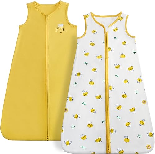 DaysU Saco de dormir de algodón para bebé, saco de dormir para bebé con cremallera bidireccional, manta para bebés recién nacidos, niños y niñas disponible en Yaxa Colombia
