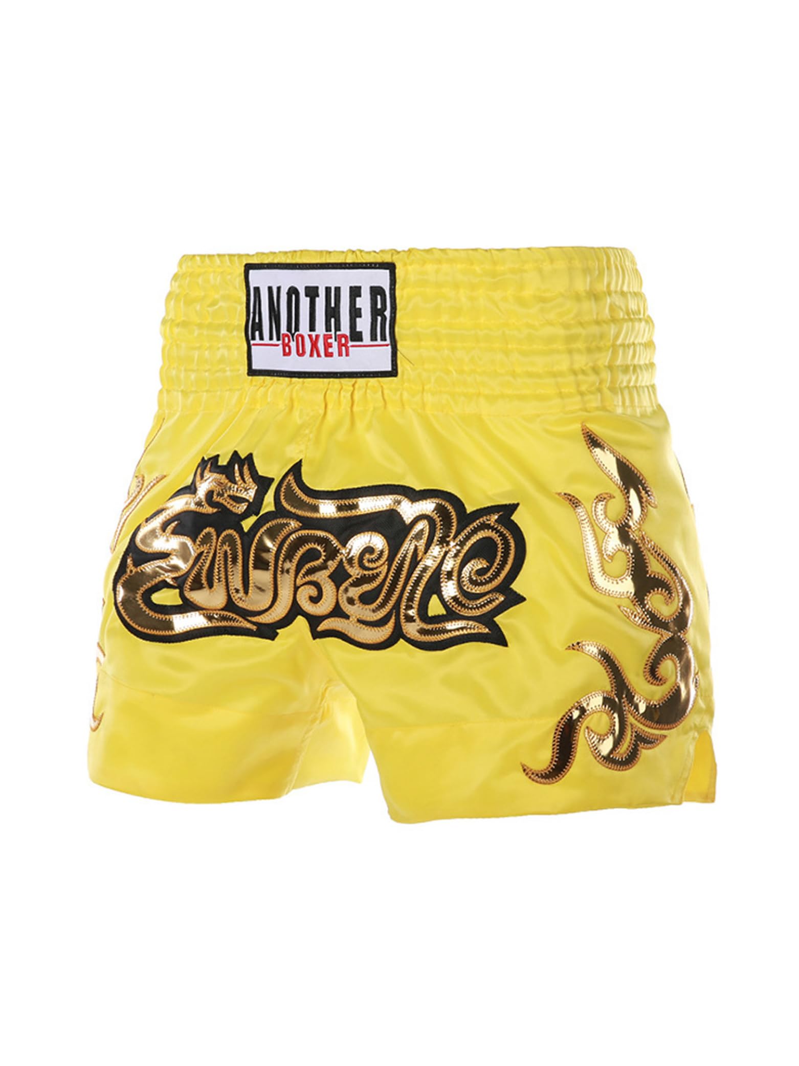 Linjinx Enfant Garçon Short de Muay Thaï Short Boxe Thaï Pantalon Court MMA Kick Boxing Fitness Grappling Arts Martiaux Shorts d'Entraînement 5-16 Ans