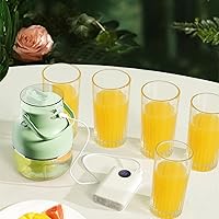 Vista 7 de Portable Blender, Portable Blender for Smoothies, Personal Blenders for Shakes and Smoothies, Rechargeable USB with BPA Free Cup and Lid, Mini Small