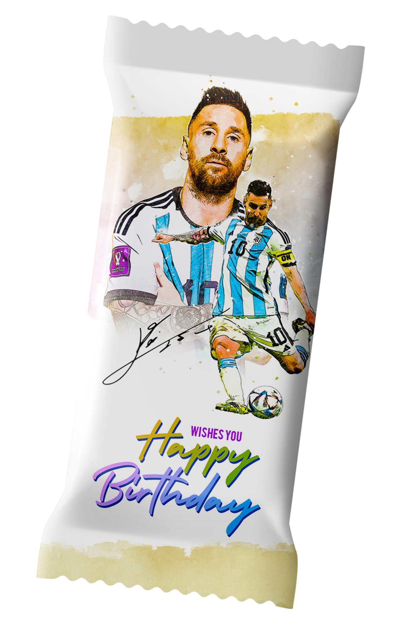 Katha Chocolates Lionel Messi Gifts with Signature/Autograph, Birthday Chocolate Large Bar Perfect Present for Sister, Girlfriend, Wife, Niece, Daughter (100g) (Milk Chocolate) (B0CYQ7JKGN) Amazon Price History, Amazon Price Tracker
