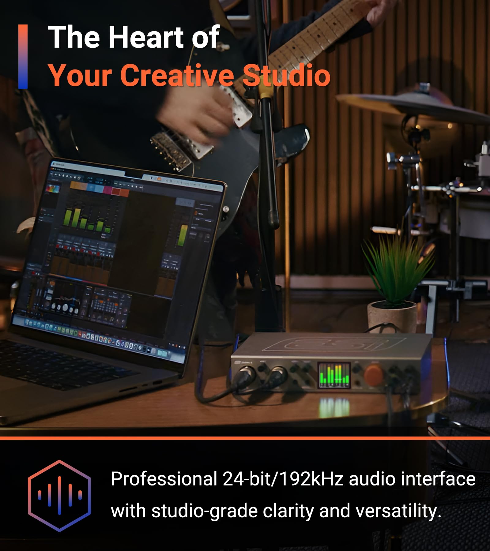 ESI Amber i4 | Interfaz de audio USB-C de 4 pulgadas y 4 salidas