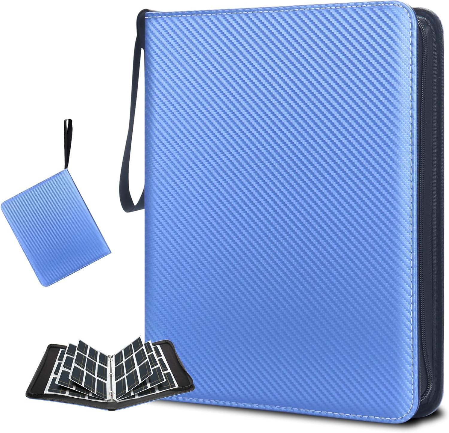 9 Pockets Trading Card Binder, 990 Pockets Card Binder with