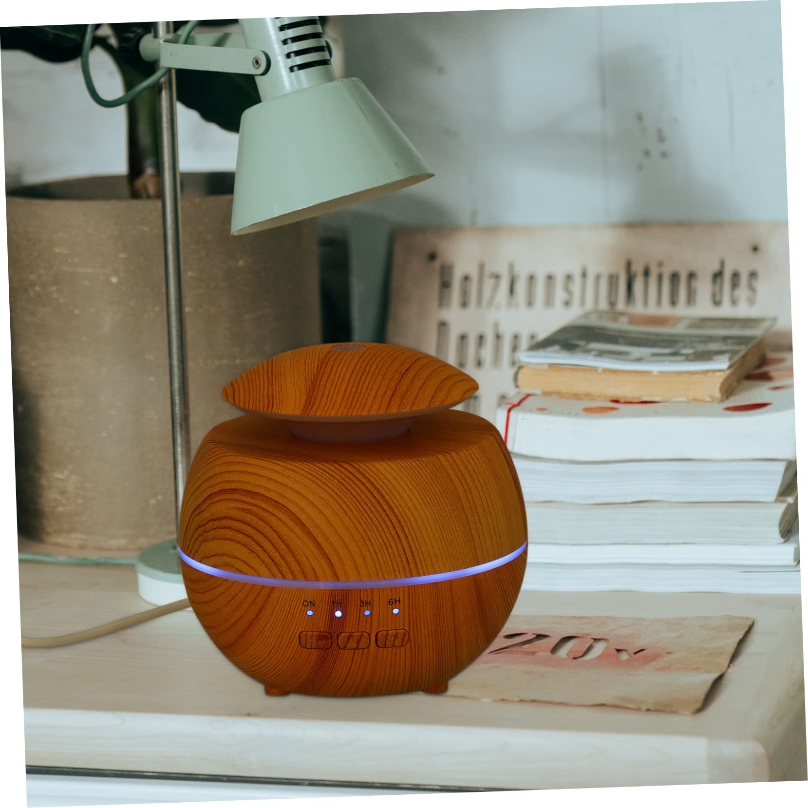 ABOOFAN Diffuseur Dhuiles Essentielles Avec Lumière Led Humidificateur 120 Ml Idéal Pour Salon Salle De Yoga Hôtel - Sommeil