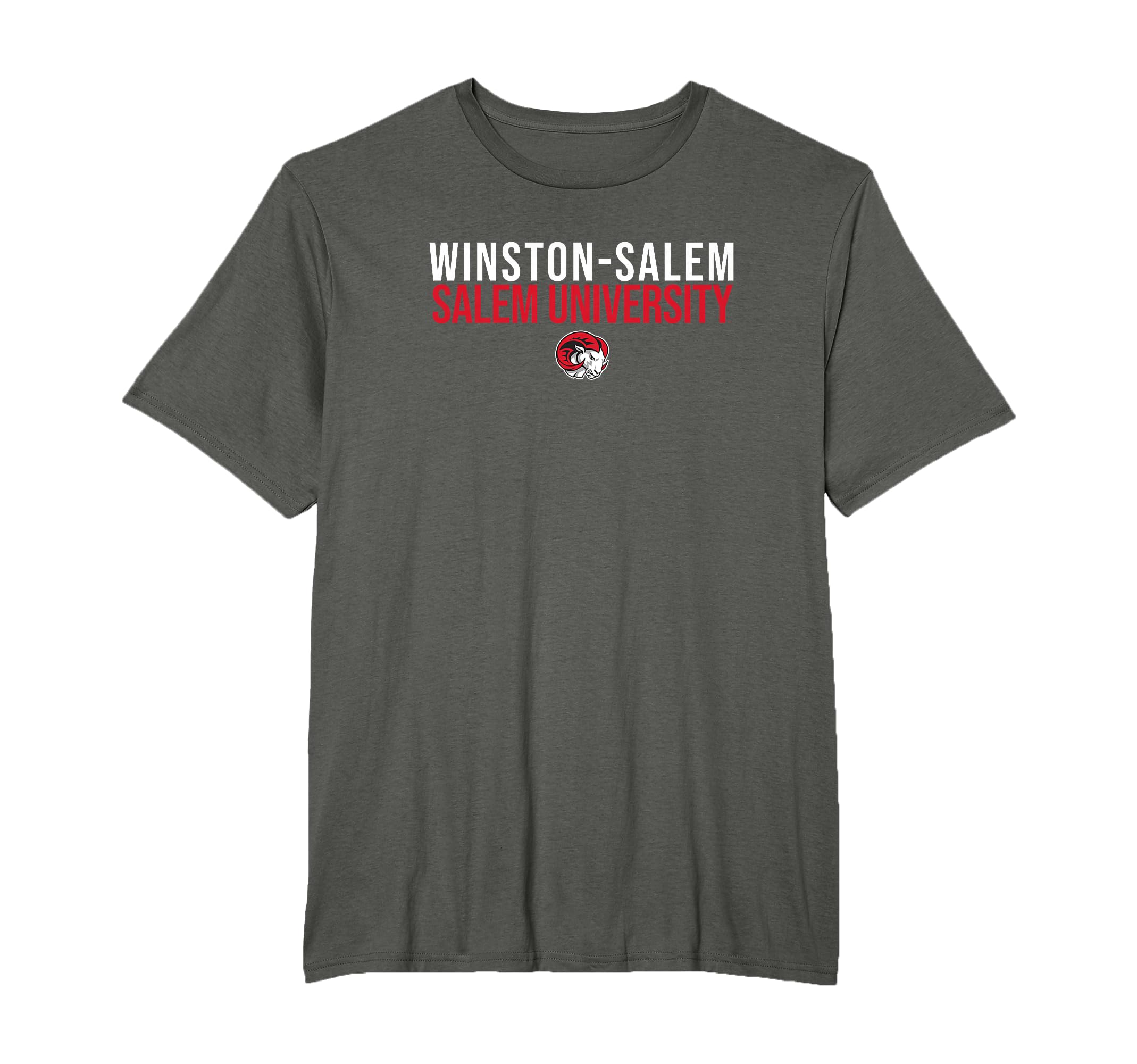 Winston-Salem State University WSSU Rams Stacked T-Shirt