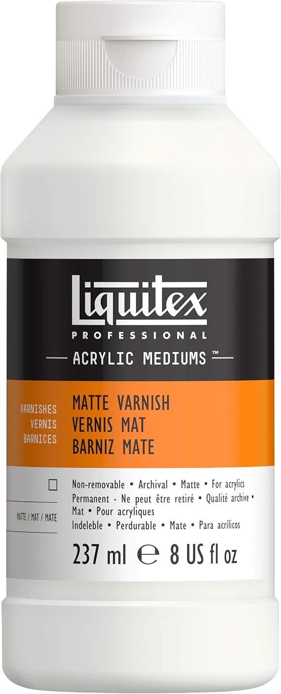 Liquitex Professional Matte Varnish, 237ml (8-oz)