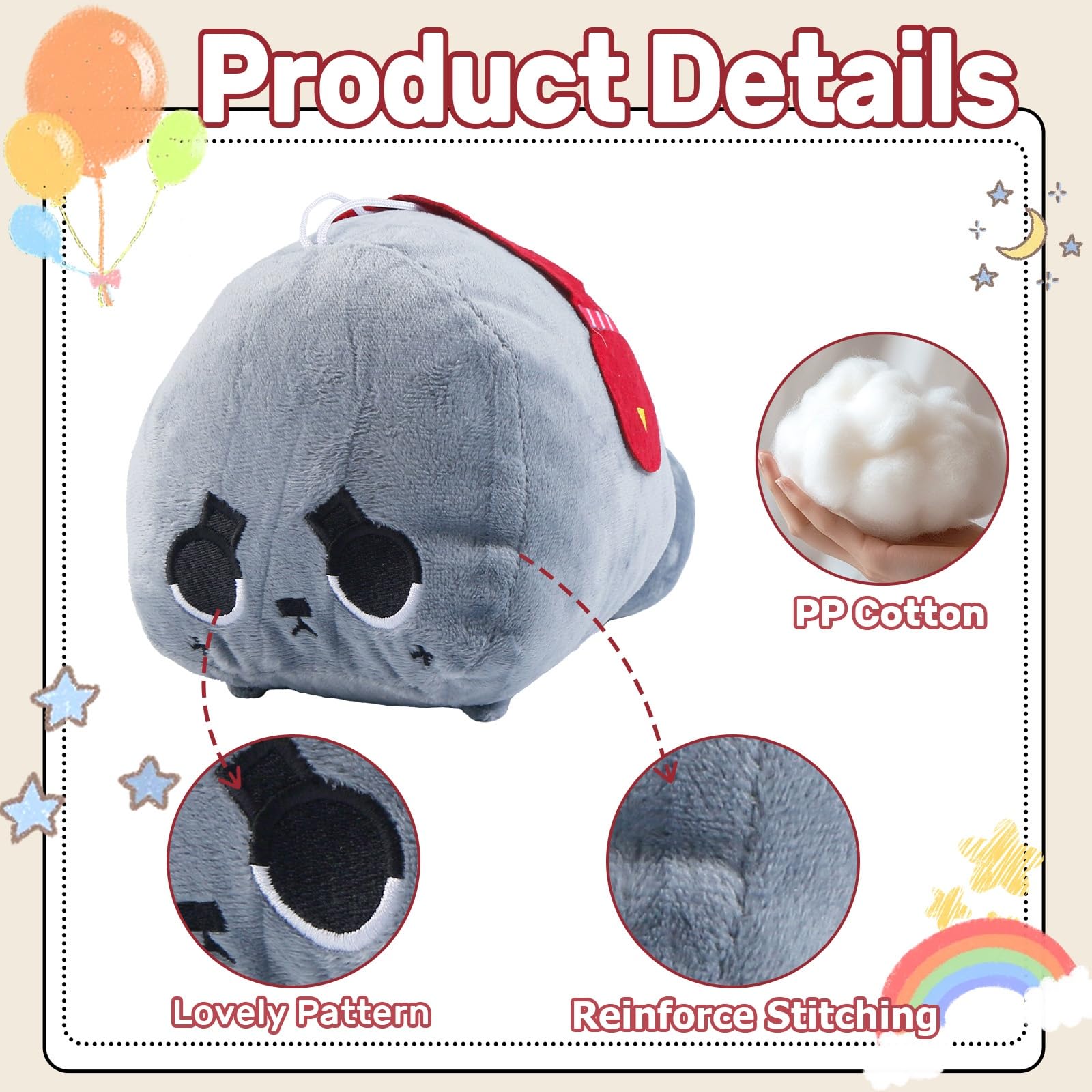 Dandy's World Plush, Adorable And Soft Stuffed Animal Toy Cute Horror Games Plushies for Kids, for Ages 4-10+Perfect Years Old Boys Girls Fans Great for Christmas Birthdays Playtime And Collectible - Image 3