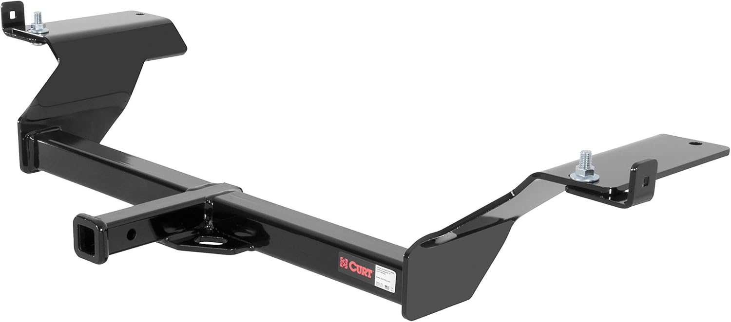 CURT 12044 Class 2 Trailer Hitch, 1-1/4-Inch Receiver, Compatible with Select Buick LeSabre, Lucerne, Oldsmobile Aurora, Pontiac Bonneville, GLOSS BLACK POWDER COAT