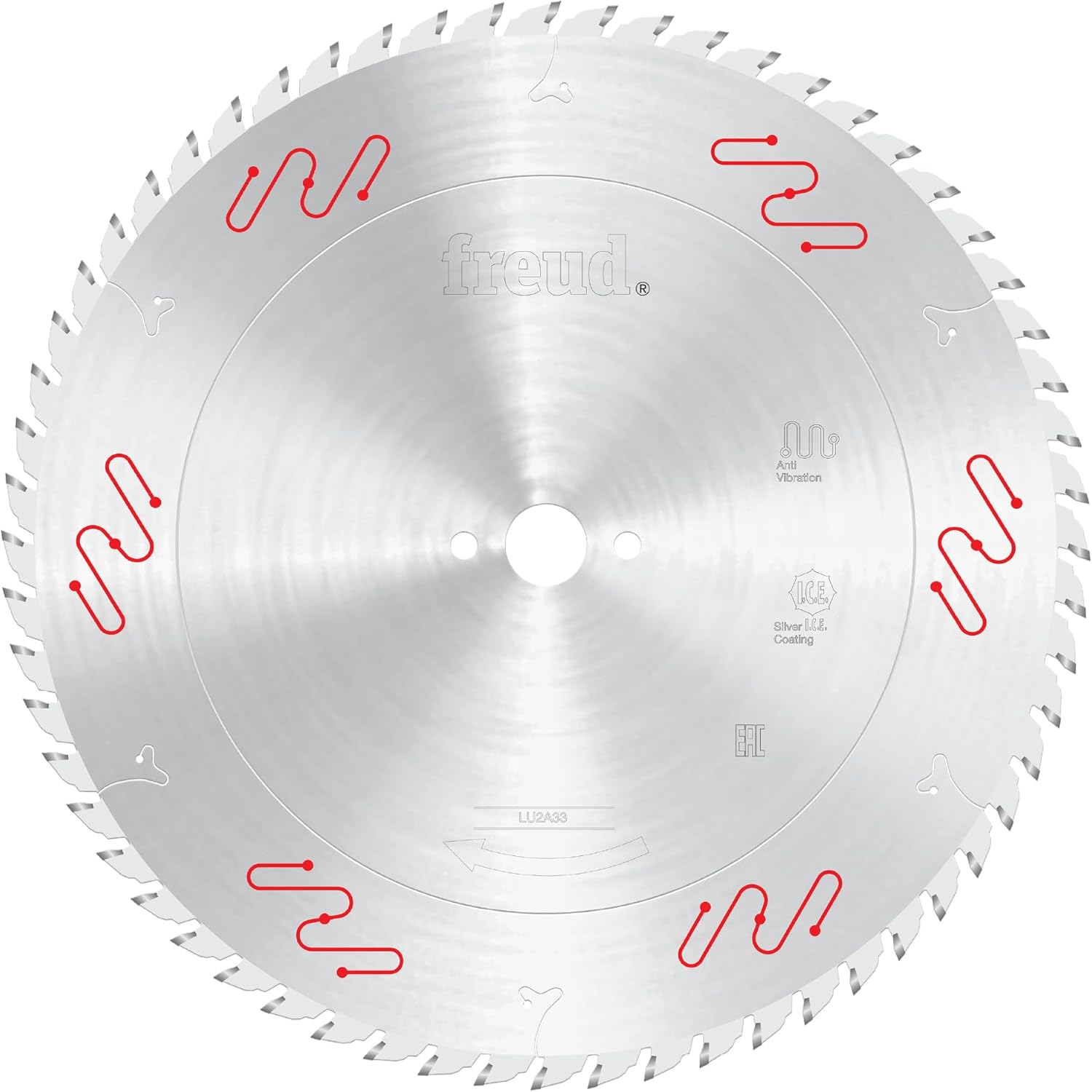 Freud LU2A33: 400mm x 60T Carbide Tipped Blade for Ripping & Crosscutting