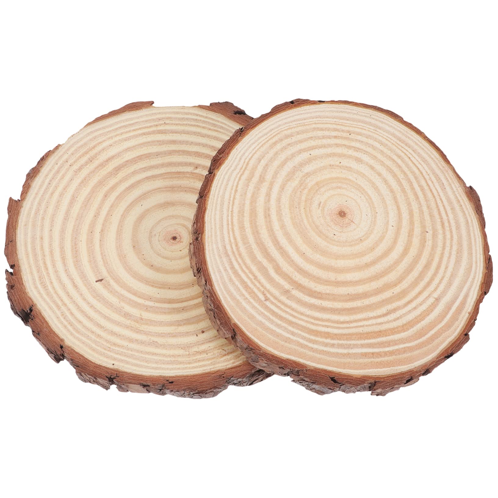 2piezas Piedras De Jardín De Madera Para Decoración Exterior Adoquines De Madera Para y Jardines Diseño Artesanal Elegante y Delicado Para Decorar Patios y Céspedes