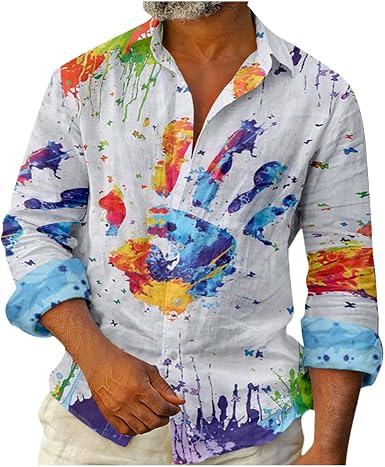 Mens Flannel Shirts Spring 2022 Men's 
