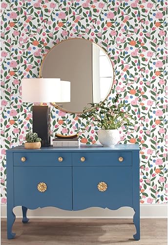 Miniatura 9 de Roommates RMK12166PLW - Papel tapiz autoadhesivo para jardín Kensington