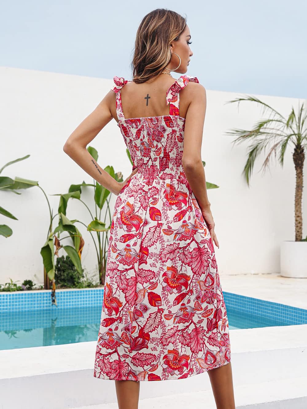 El Corte Inglés Vestido Zara Hombros Descubiertos Vestido Midi