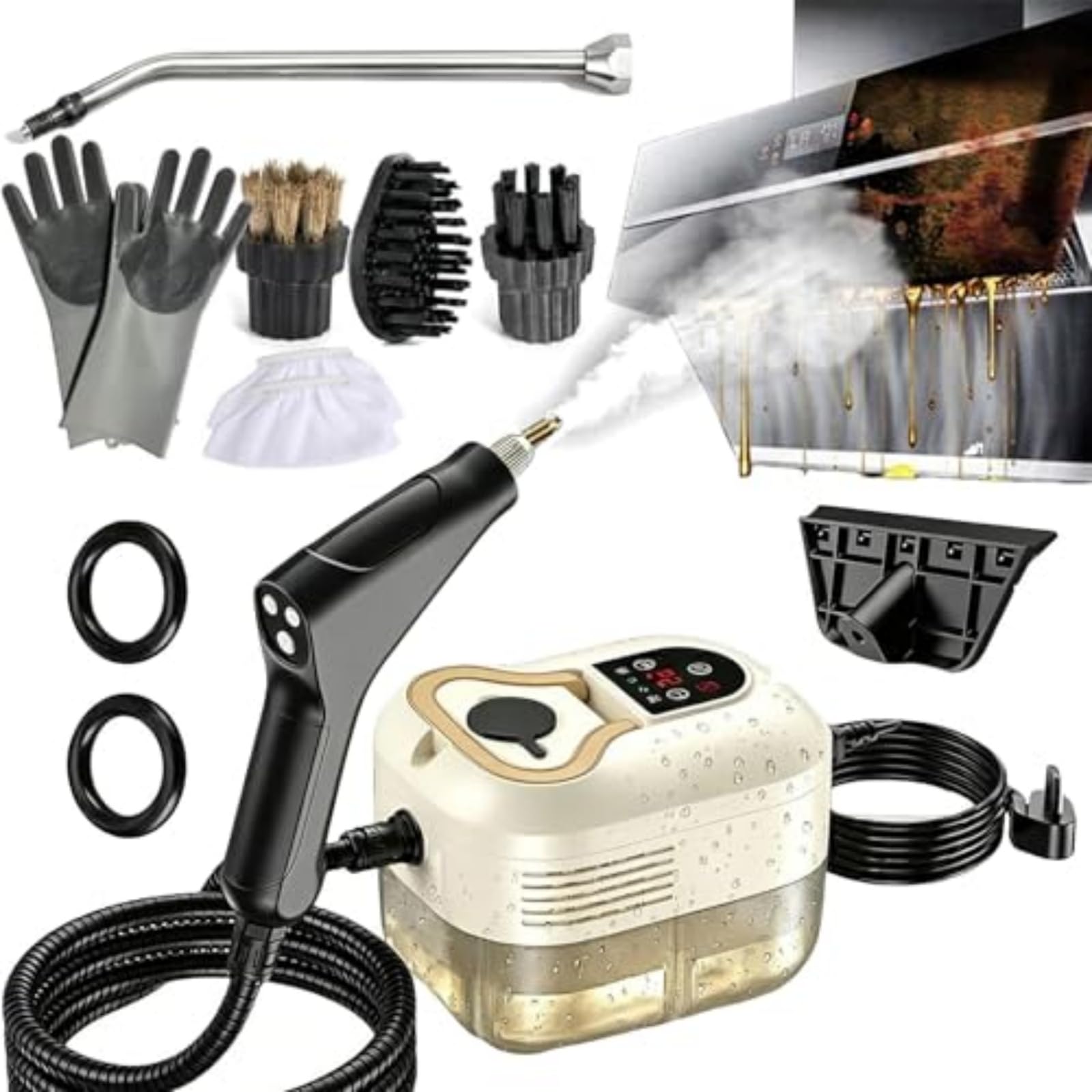 GXQKLSV 2500W Handheld High Pressure Steam Cleaner