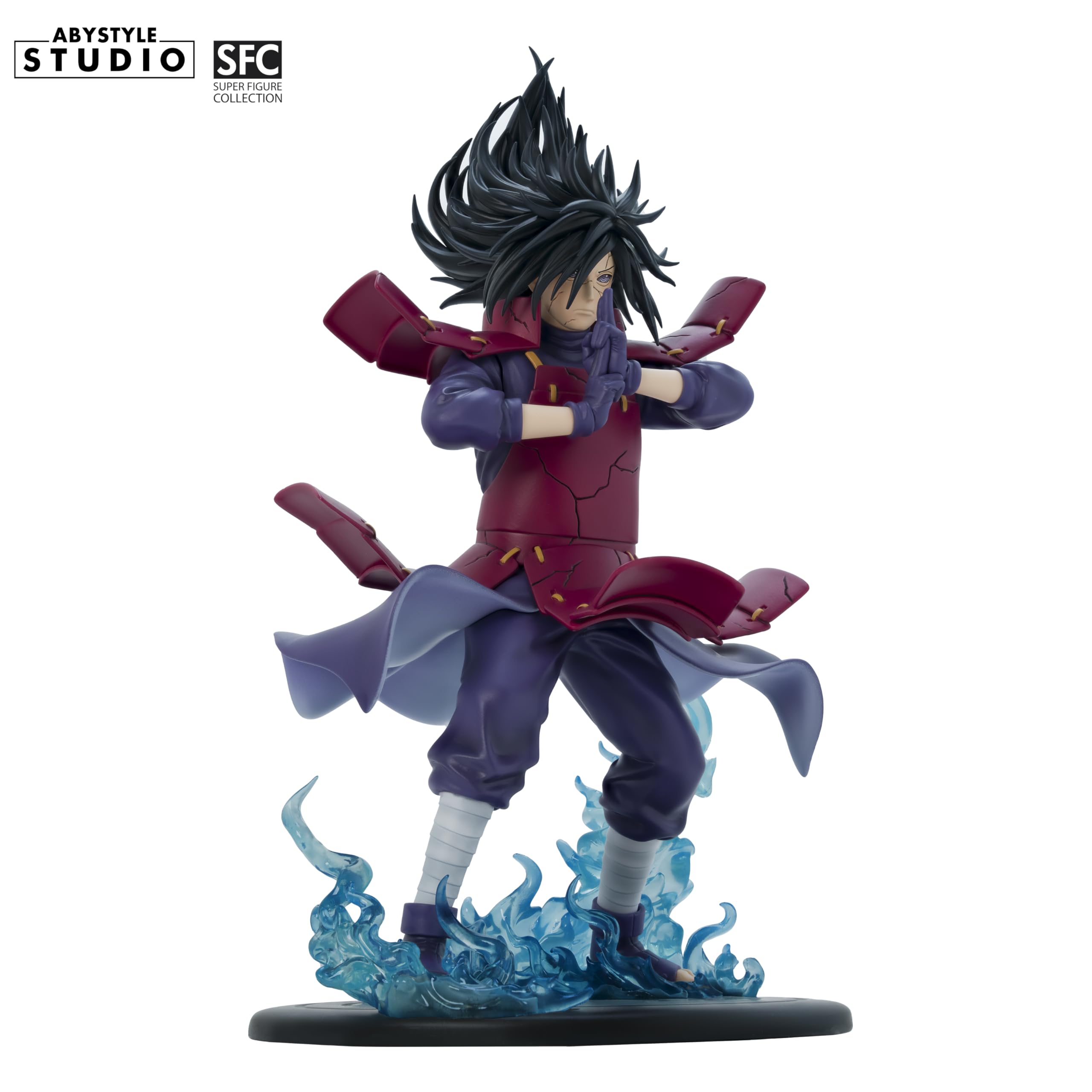 ABYSTYLE Studio – Figurine Naruto Shippuden Madara Uchiha – Produit Officiel – Statue Premium – Finitions Haute Qualité – Pièce de Collection