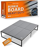 Vista 11 de Meliusly Tabla Bunkie de Servicio Pesado de 10mm Tamaño Full (54x75'') Diseño de Tabla de Cama de Perfil Bajo Patente Pendiente - Transpirable