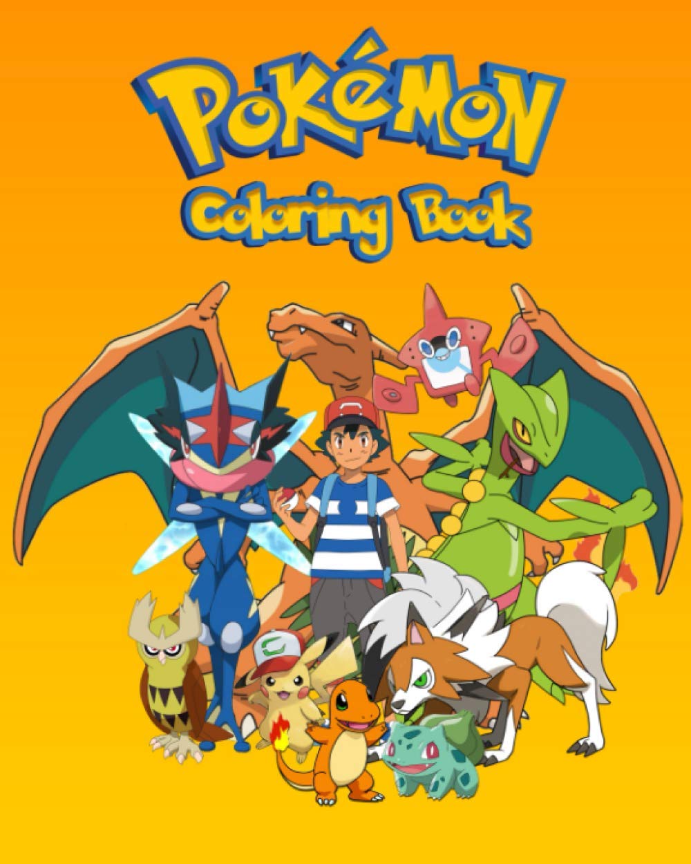 Buy Pokemon Coloring Book: Color Your Favourite Pokémon Characters Over