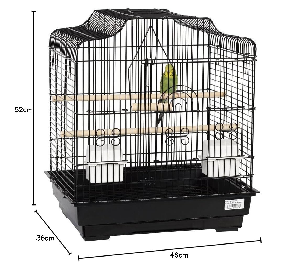 Liberta Siam Cage à Oiseaux Taille M 52 x 46 x 36 cm
