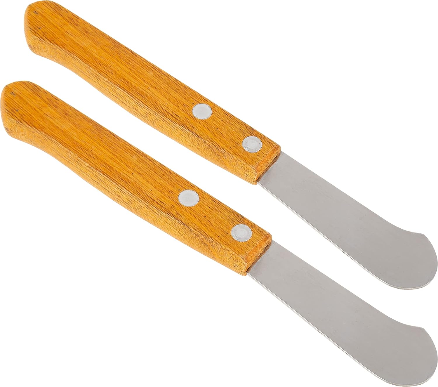 Buy Knife for Butter Pack of 2 Wooden Handle Spreader Tool for Spreading Peanut Online at