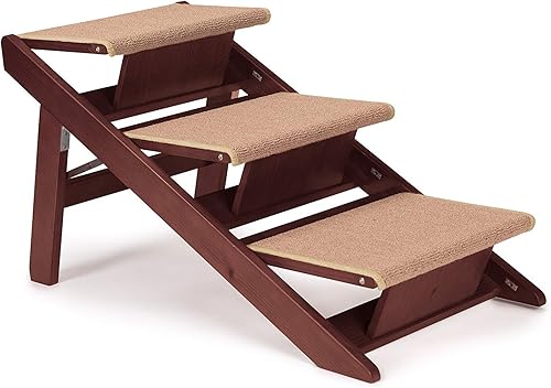 Rampa para perro con marco de pino Pet Studio Rampsteps