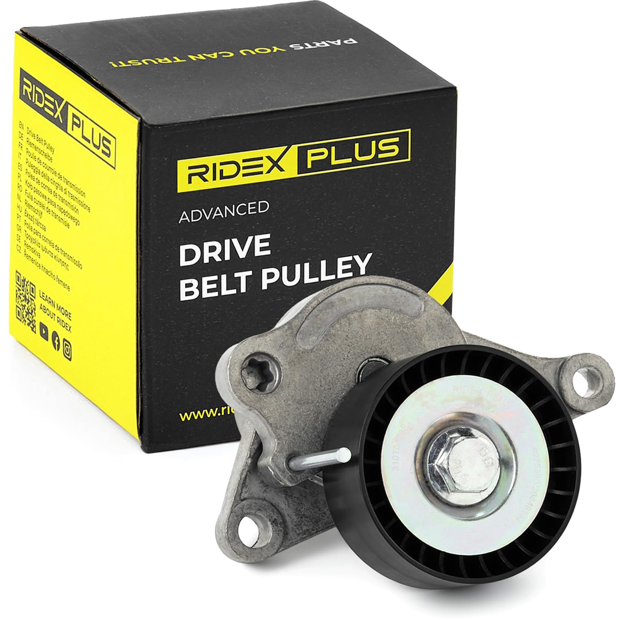RIDEX PLUS 310T0070P Polea tensora correa poli V Compatible con RENAULT Megane 3 Grandtour KZ0/1