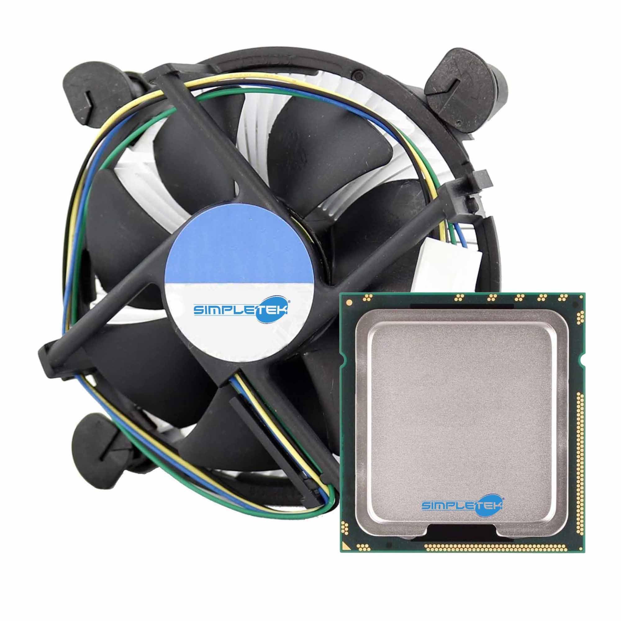 SIMPLETEK - CPU E5630 2,53MHz - LGA 1366 – 4C/8T | Cache 12MB - TDP 80 W | Dissipatore | Scatola originale non inclusa (Ricondizionato)