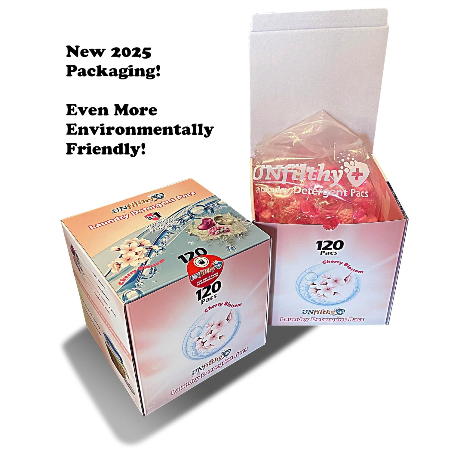 UNfilthy Concentrated Cherry Blossom Laundry Pacs (120)