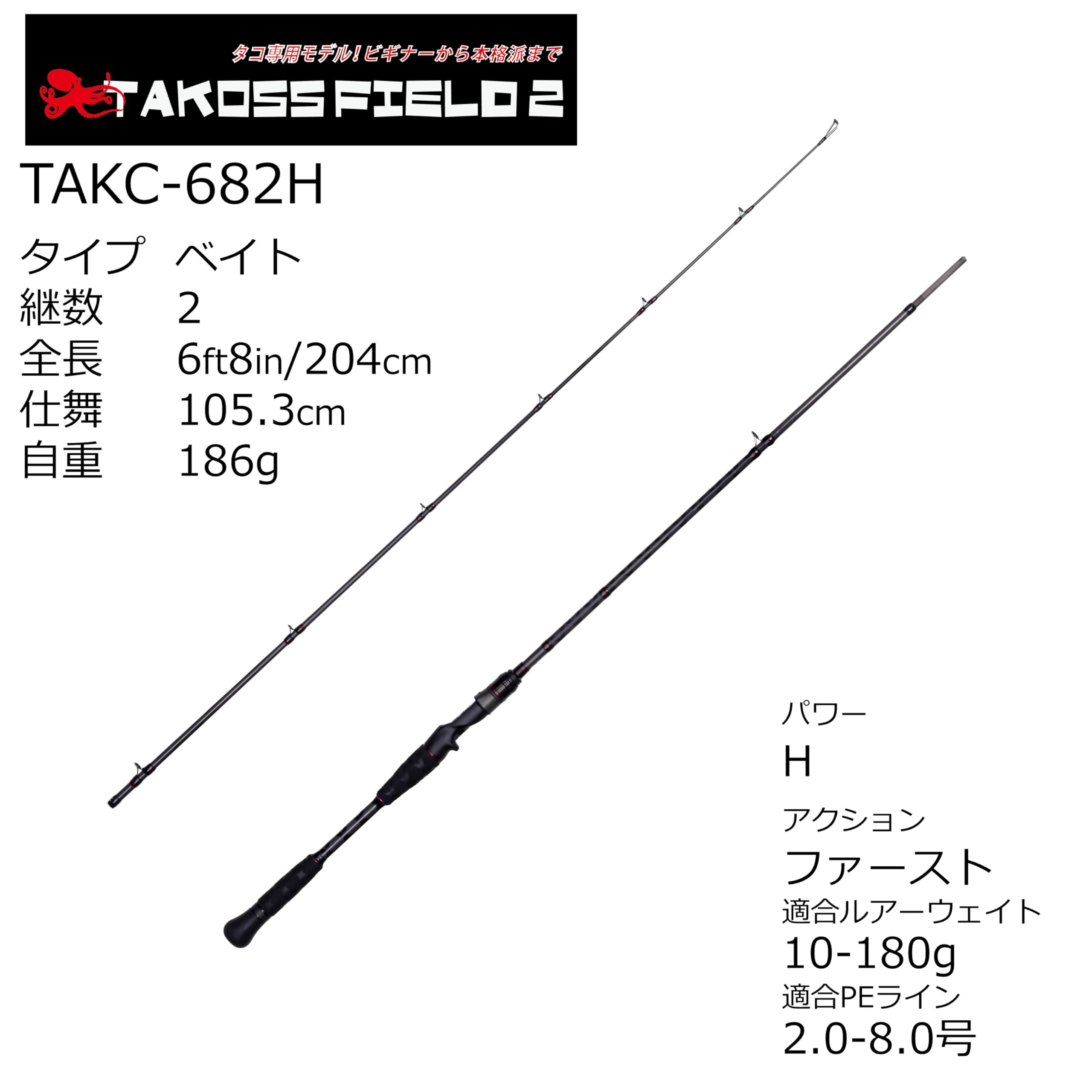 Amazon | Abu Garcia (アブガルシア) タコスフィールド2 TAKC-682H 2