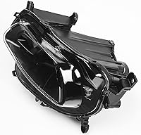 Vista 5 de FIONE para Jeep Cherokee Ensamble de Faros 2014-2018 Lado del Conductor Izquierdo Faros Halógenos con Moldura Negra 68102847AE CH2502249