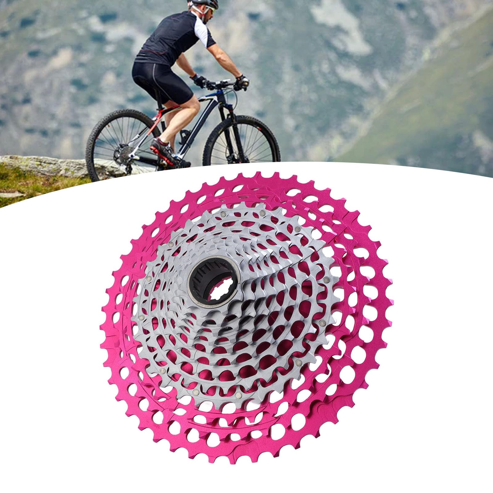 BRRNOO Kaseta Rowerowa 12 Przerzutka Wolnobiegu Lekka Stal do Roweru