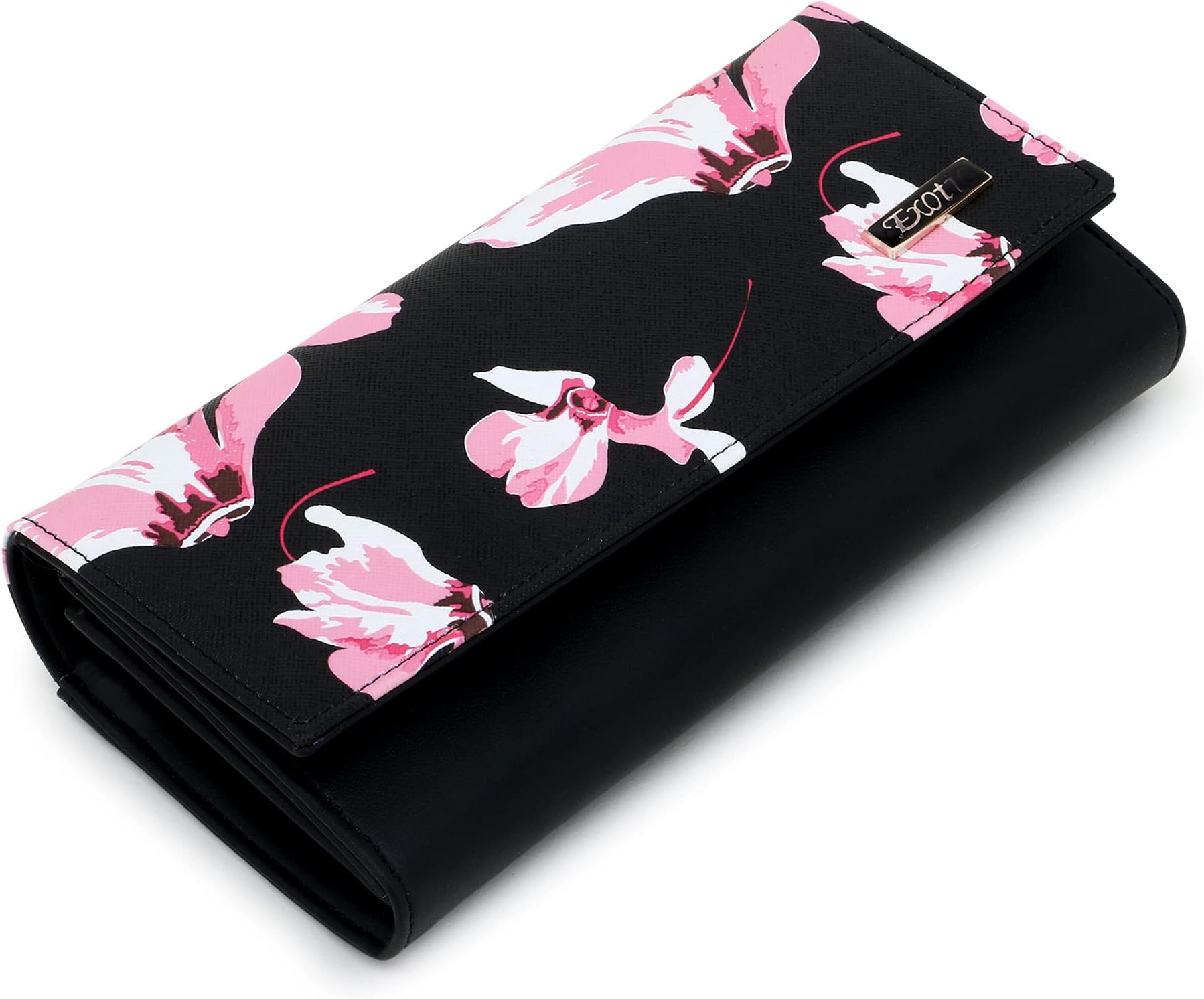EXOTIC Grey Polyurethane Women's Wallet