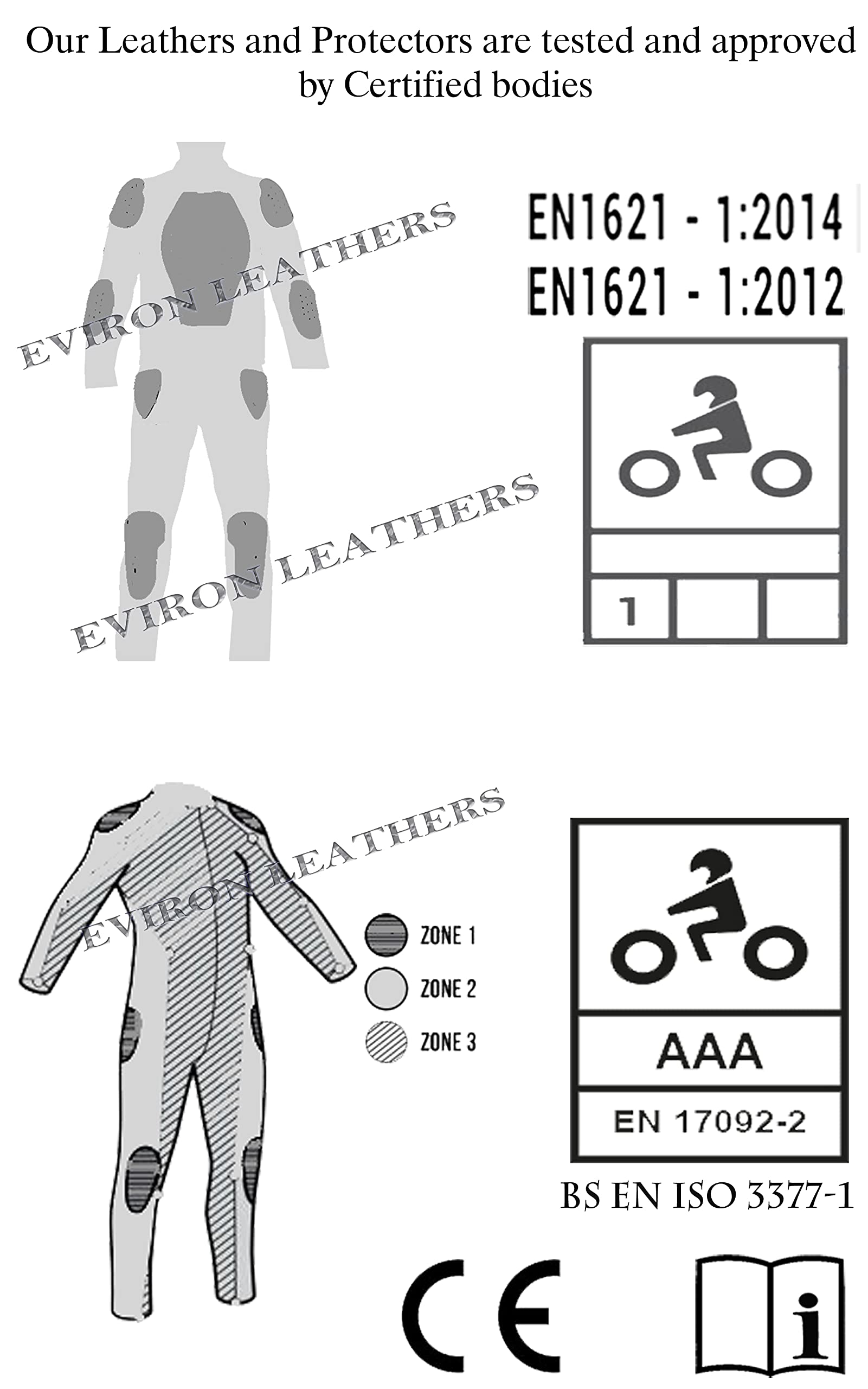 Combinaison de moto 2 pièces en cuir rouge (XXXL)