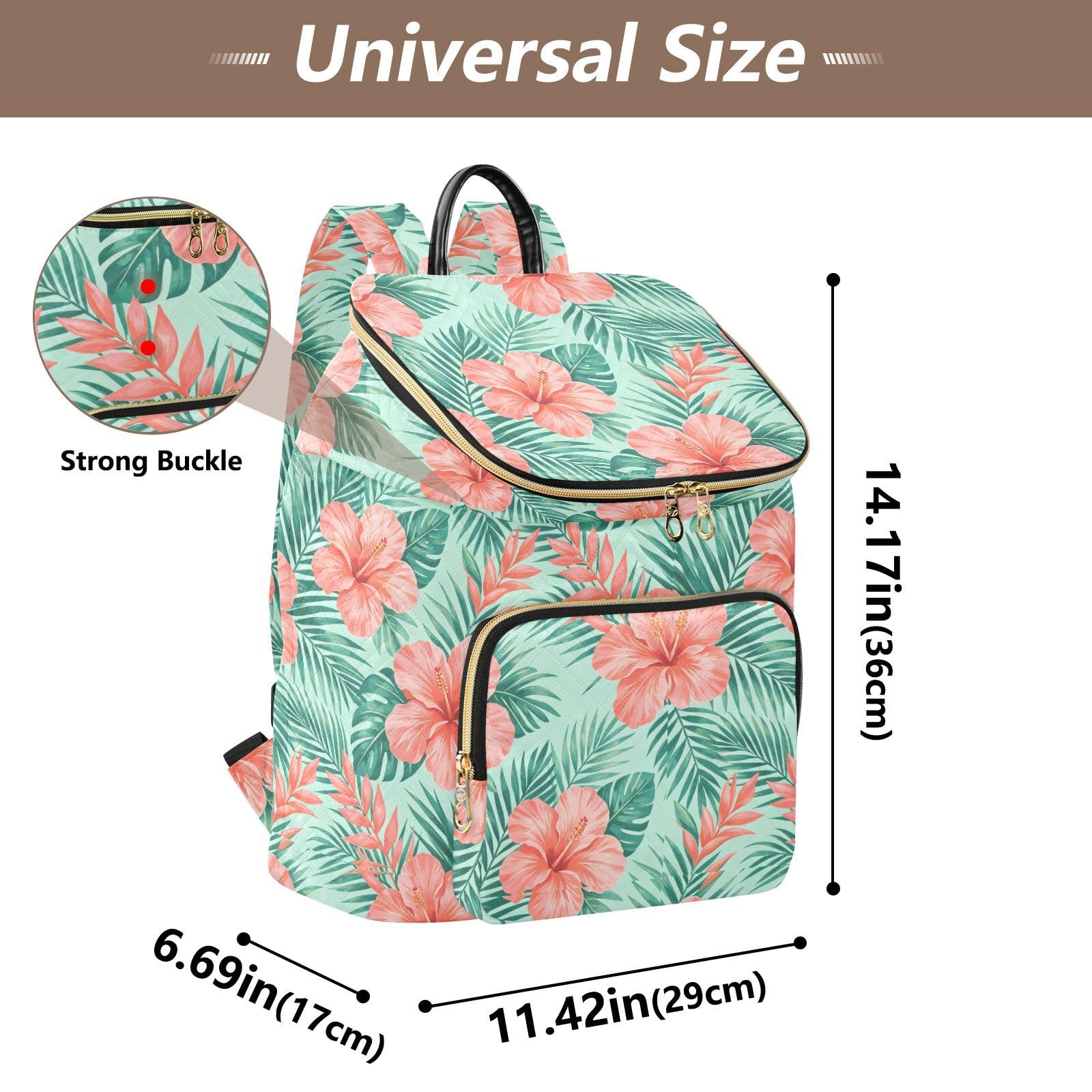 Zaino da donna 15L Premium elegante zaino portatile versatile