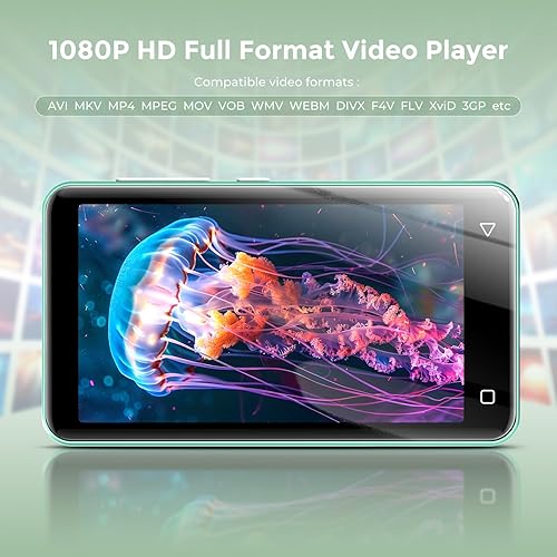 Miniatura 56 de Reproductor de MP3 con Bluetooth y WiFi, reproductor de MP3 con Spotify, Spotify Kids, Audible, Pandora, Yaxa Music, reproductor de música de 4