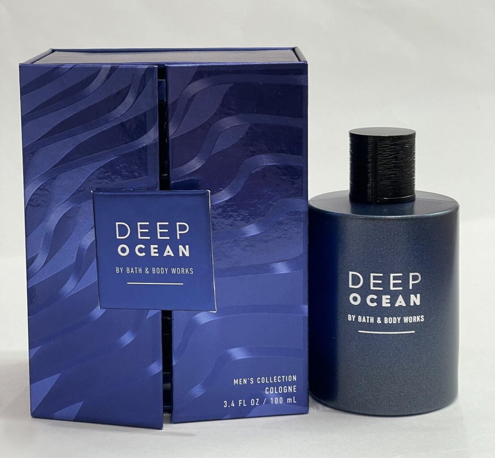 Deep Ocean Cologne Mens bath body fragrance body spray 3.4 oz mens cologne
