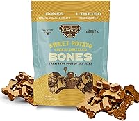 Vista 11 de Gaines Family Farmstead Huesos de Batata para Perros – Bolsa de 14 oz, Completamente Naturales, Un Solo Ingrediente, Golosinas para Perros Sin