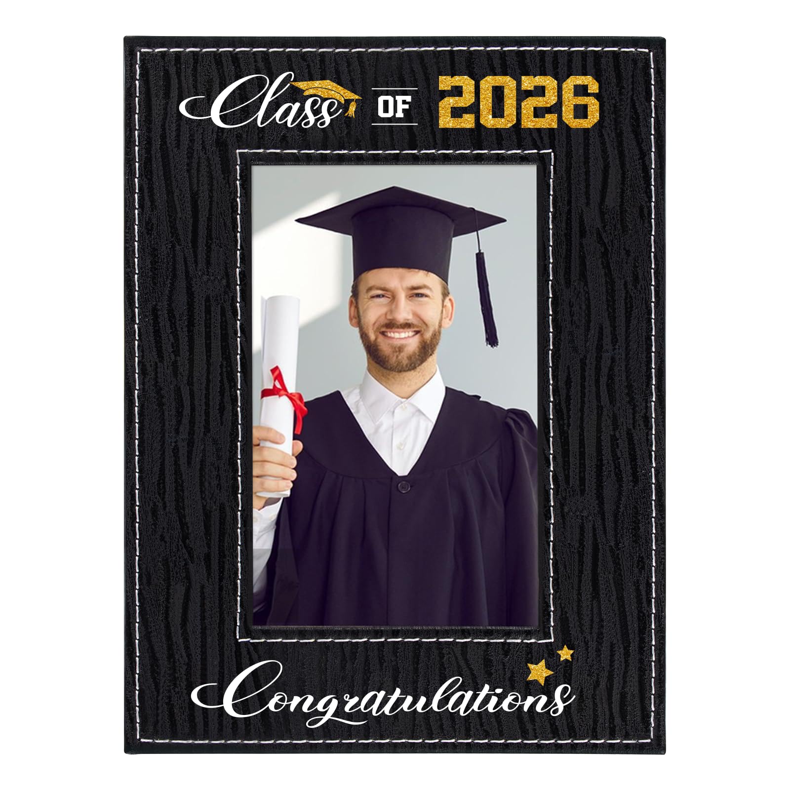 FLYAB Class of 2026 Picture Frame - Graduation Gifts 2026 for Men &amp; Women Special Display for a Treasured Graduation Portrait Photo
