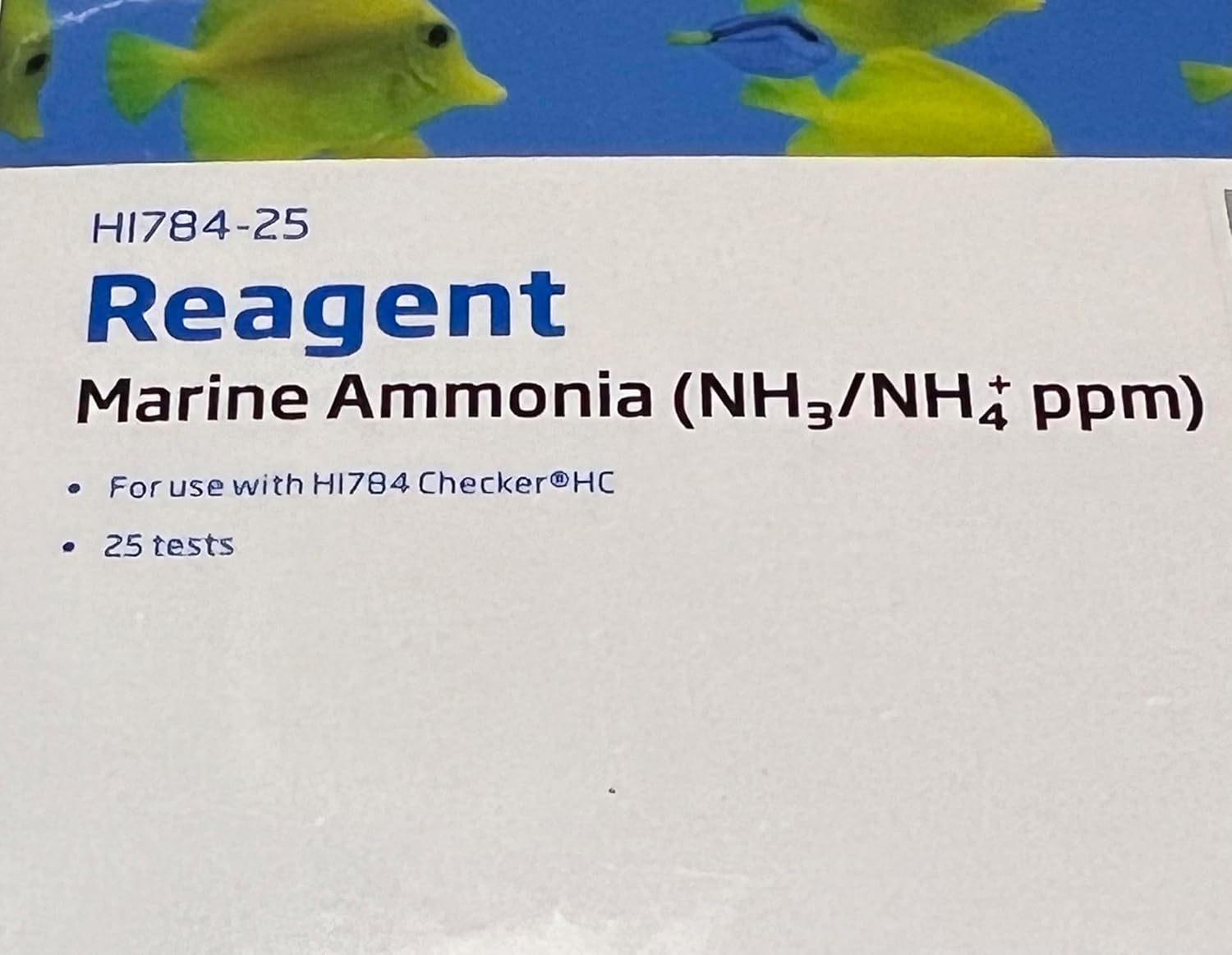 Hanna Instruments Marine Ammonia Checker® Reagents (25 Tests) HI784-25